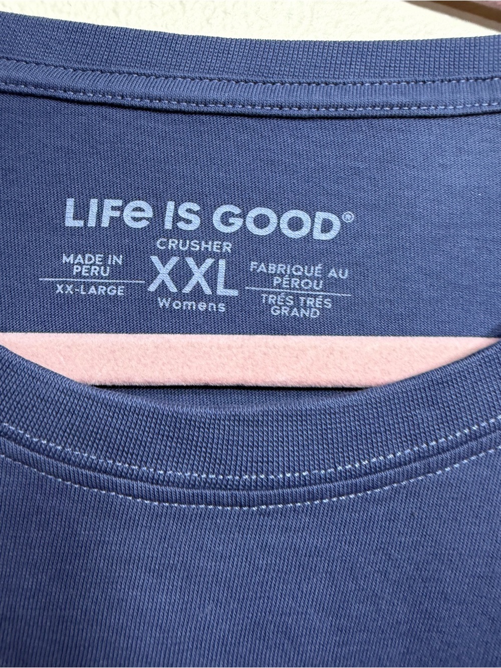Life is Good Fox Graphic LongTee XXL Every little thing Fox 🦊 Relaxed Gorpcore - Picture 4 of 4